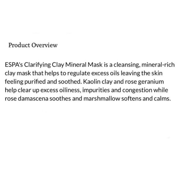 $15🌟 ESPA Clarifying Clay Mineral Mask - Picture 4 of 9